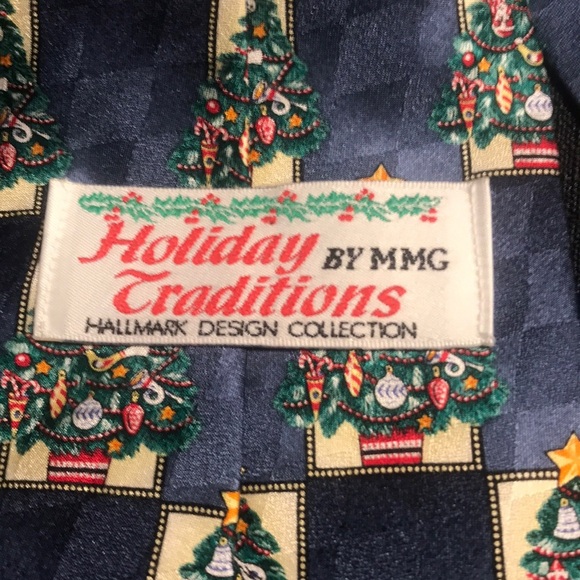 Holidays Traditions Hallmark Design Collection Tie - Picture 4 of 5